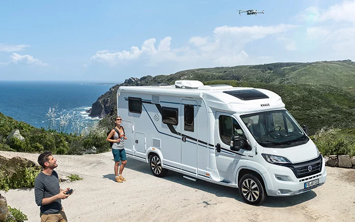 Knaus Van Ti Vansation mieten in Templin – teilintegriertes Wohnmobil auf Fiat Ducato