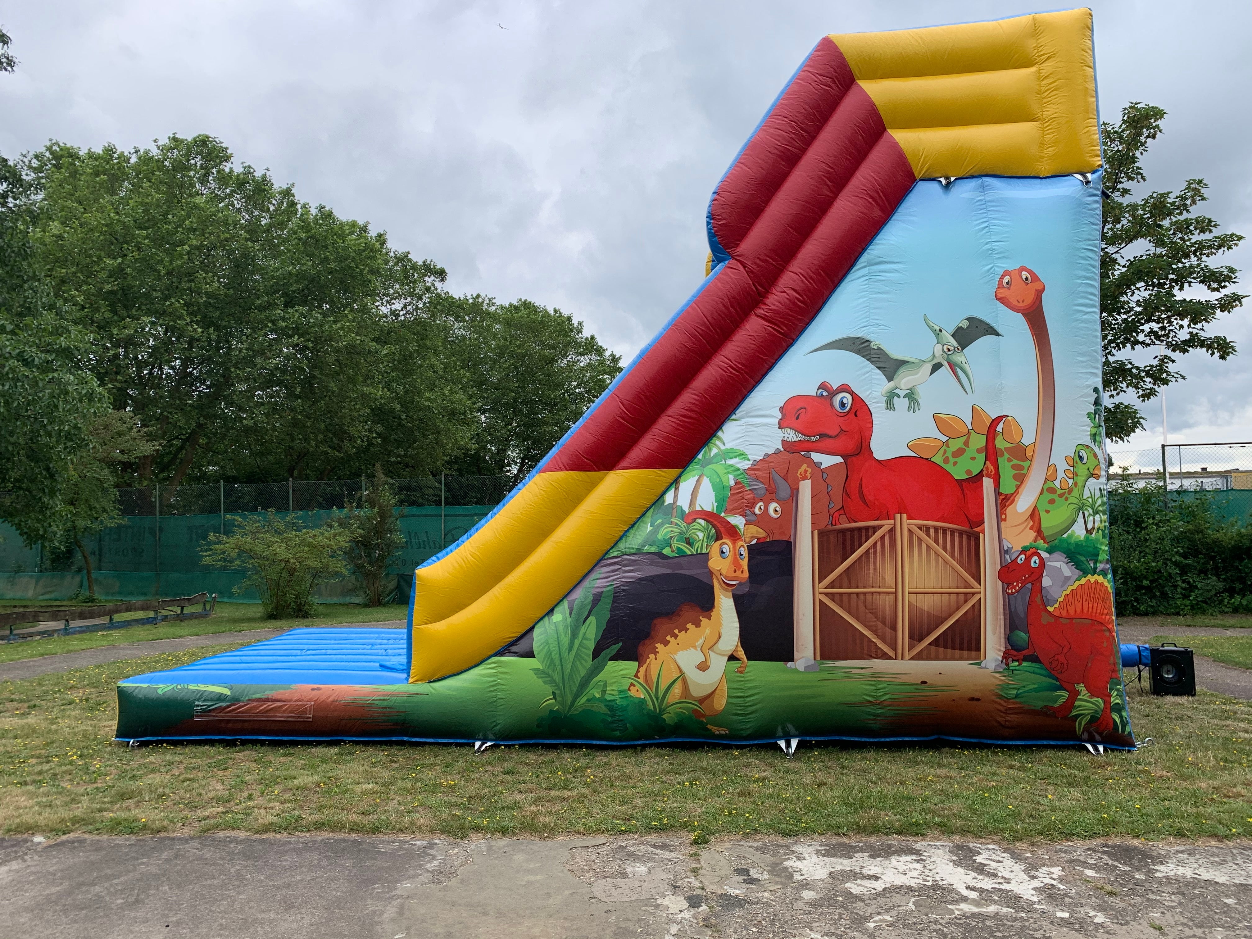 Riesen Rutsche  Modell Dino - 8,2x3,8x6 m – 4