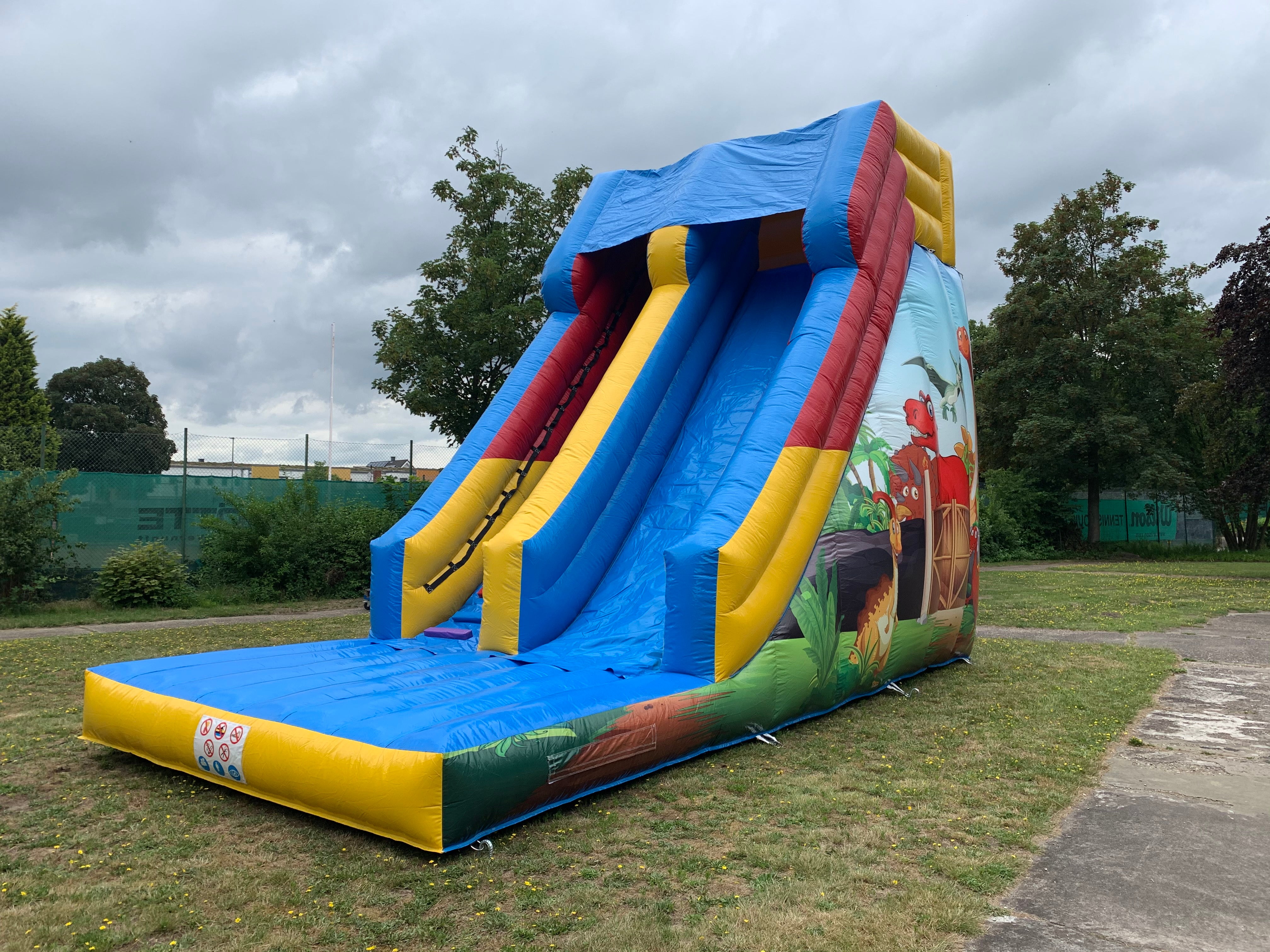 Riesen Rutsche  Modell Dino - 8,2x3,8x6 m – 3