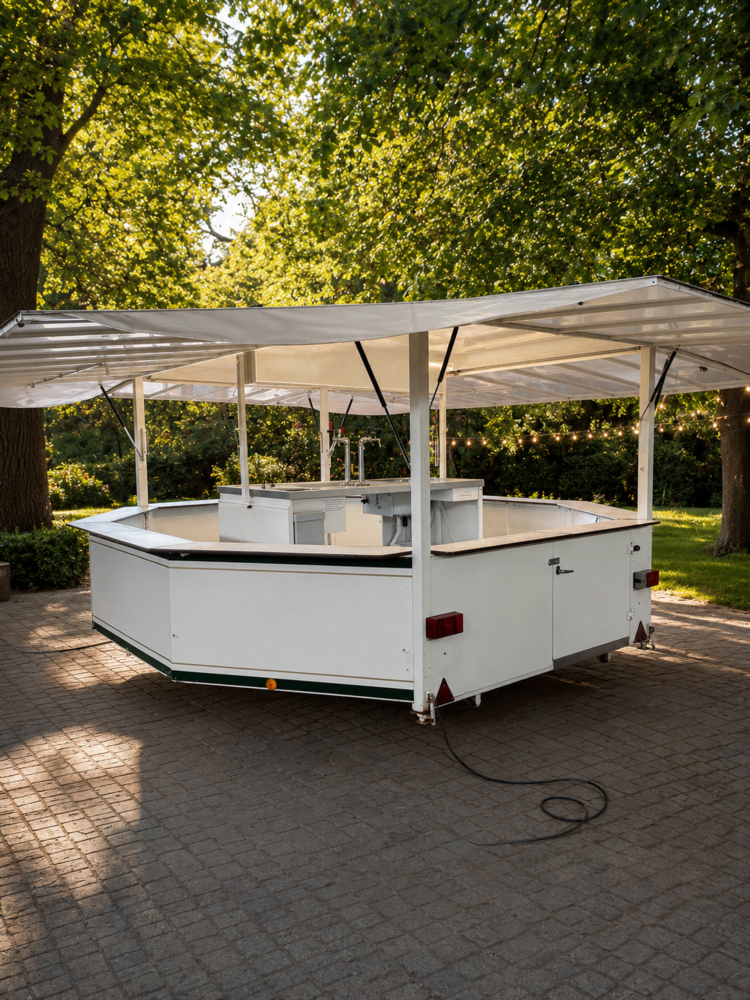 Bierwagen Ausschankwagen mieten leihen