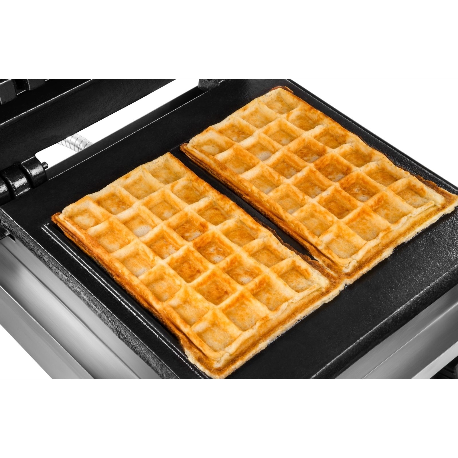 Gastro Waffeleisen  1 x 2.000 Watt - rechteckig - – 2