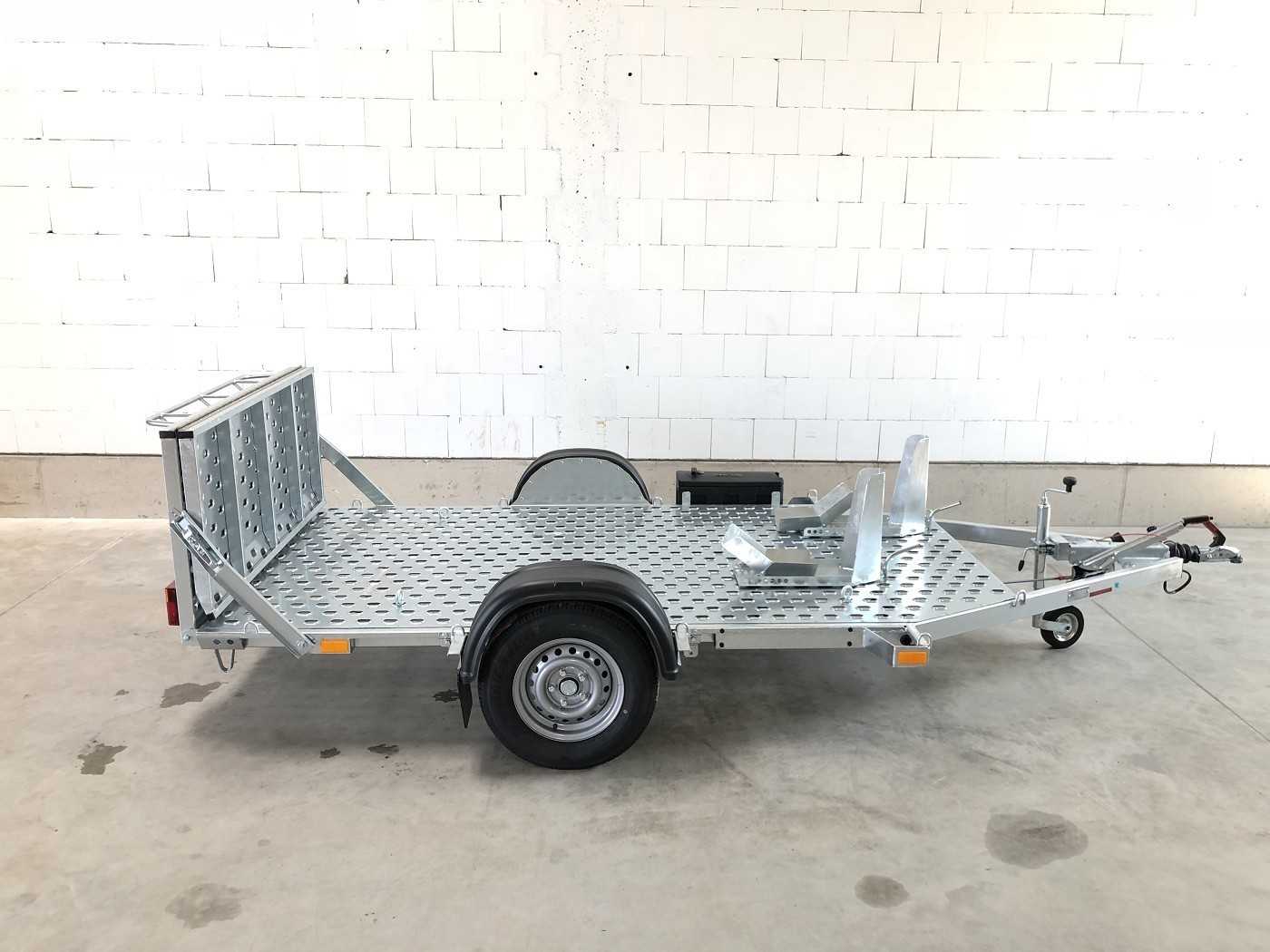 Motorradanhänger Anhänger / Rollstuhl Anhänger