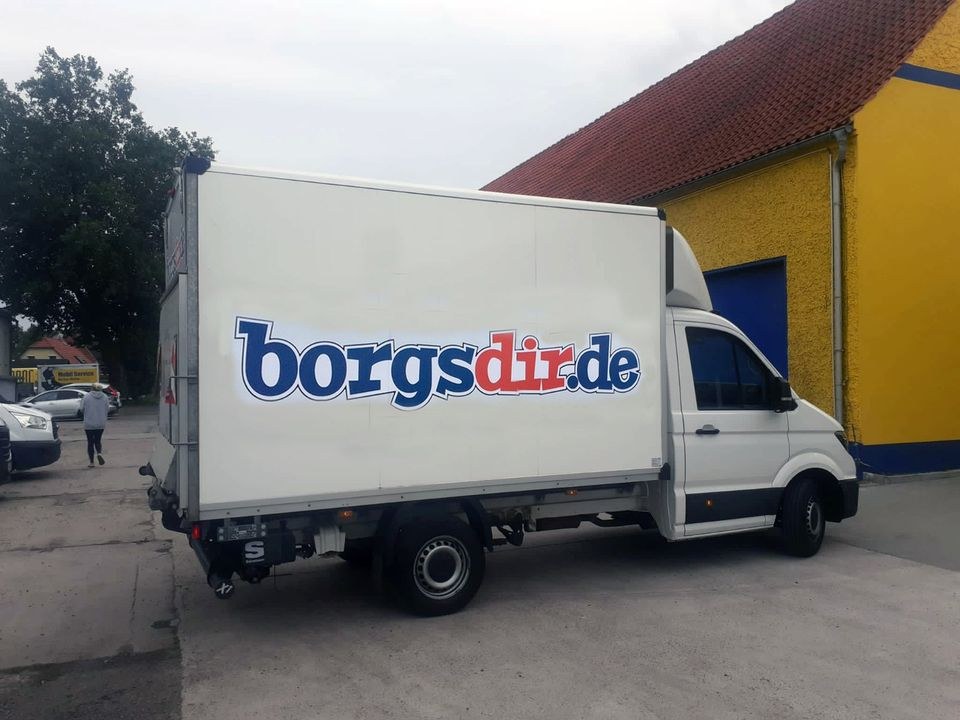 Transporter Koffer Ladeboardwand mieten bei Borgsdir – 3