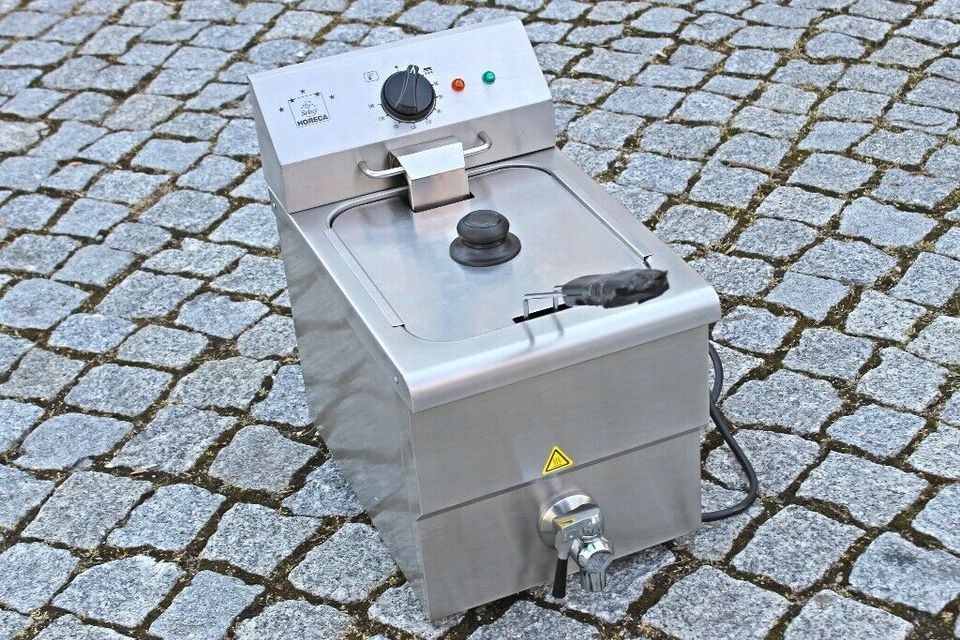 Gastro Fritteuse 8 Liter Verein mieten in Gröningen bei Showsystem