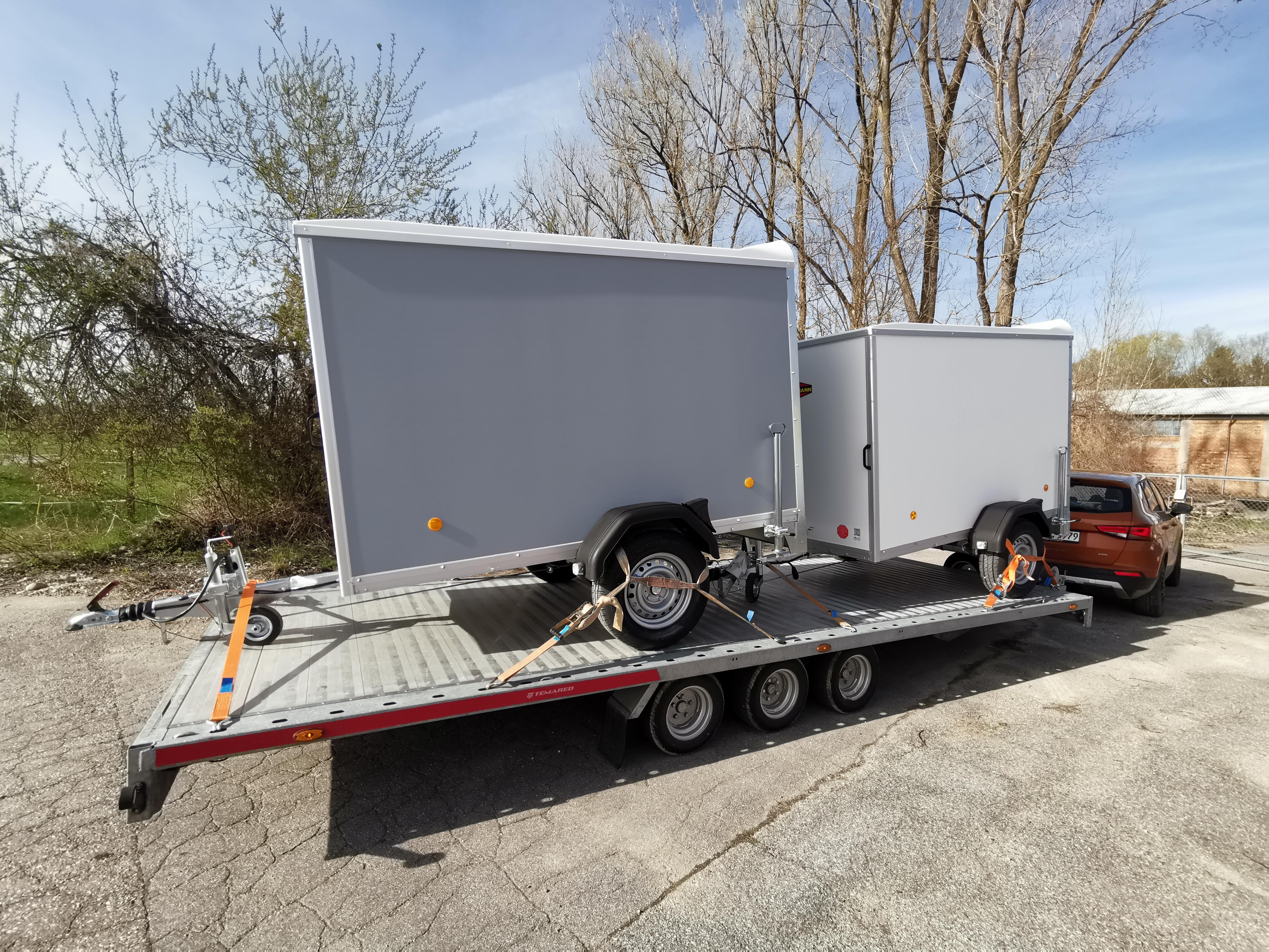 Autotransporter mieten 6 Meter 3.500 kg – Autoanhänger für PKW, Boot & Langholz – 2