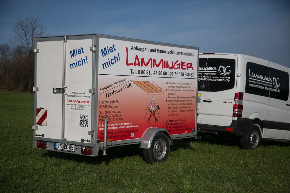 Kofferanhänger mieten – Motorrad-, Umzugs- & Möbelanhänger 750–2.000 kg – 2