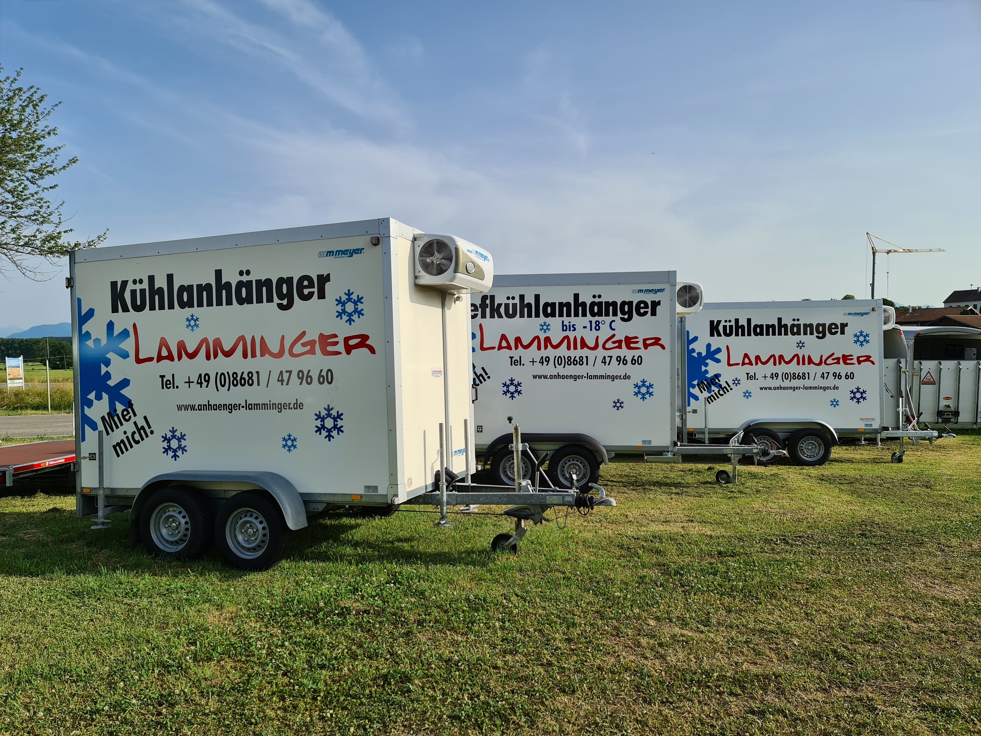 Tiefkühlanhänger mieten bis -18 °C – mobile Tiefkühlung für Markt & Messe