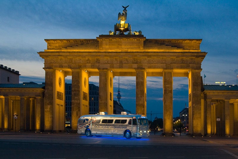 Independence Greyhound Bus von 1948 mieten - Oldtimer-Limousine mit Fahrer – 3