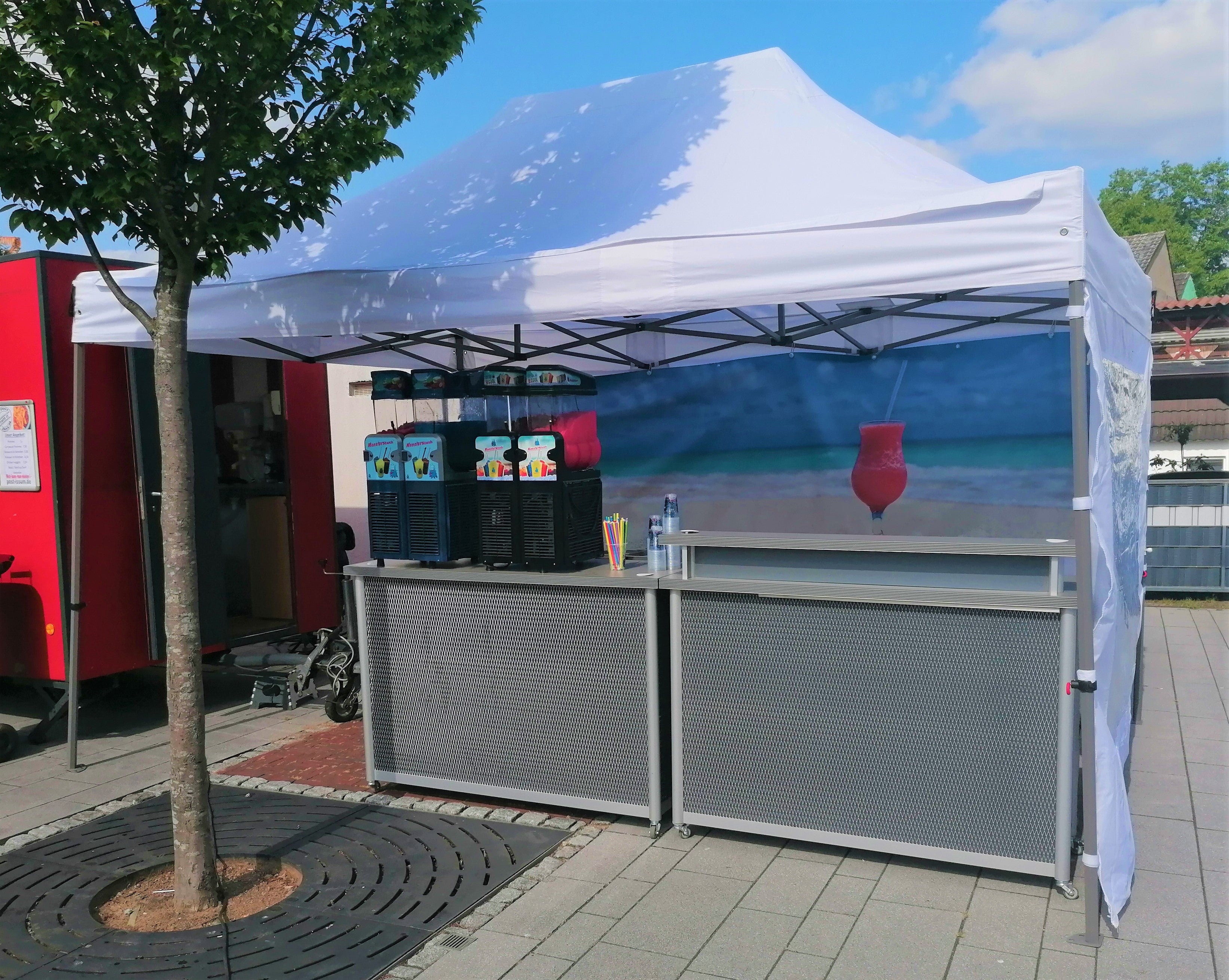 Mobile Cocktailbar mieten – Slush-Eis-Theke & Verkaufsstand – 4