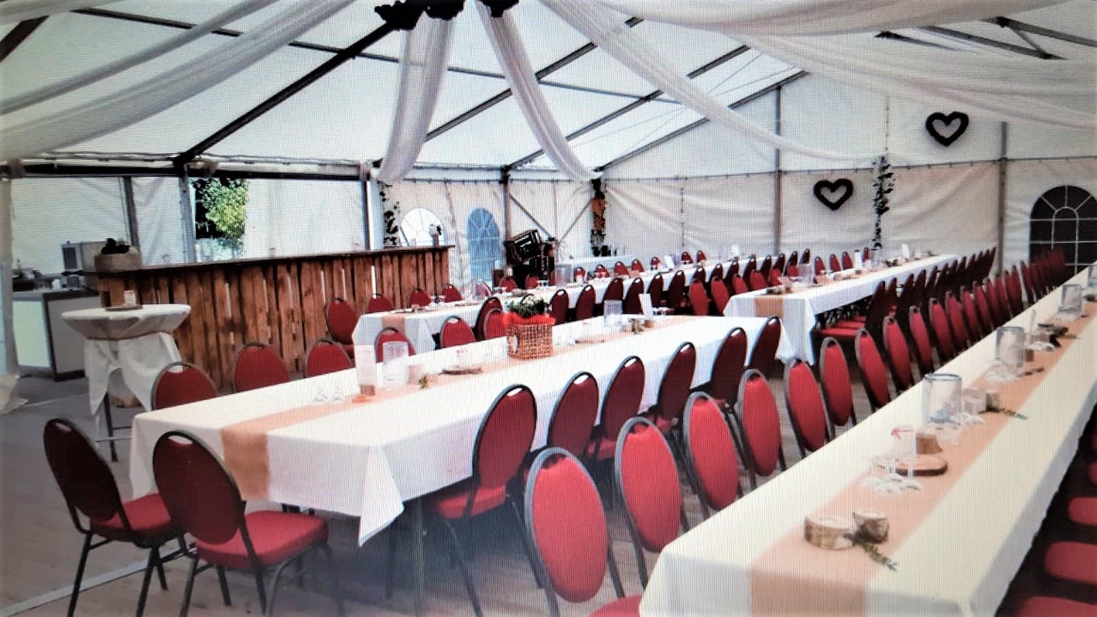 Festzelt / Partyzelt mieten – 10 x 30 m, 300 qm – 2