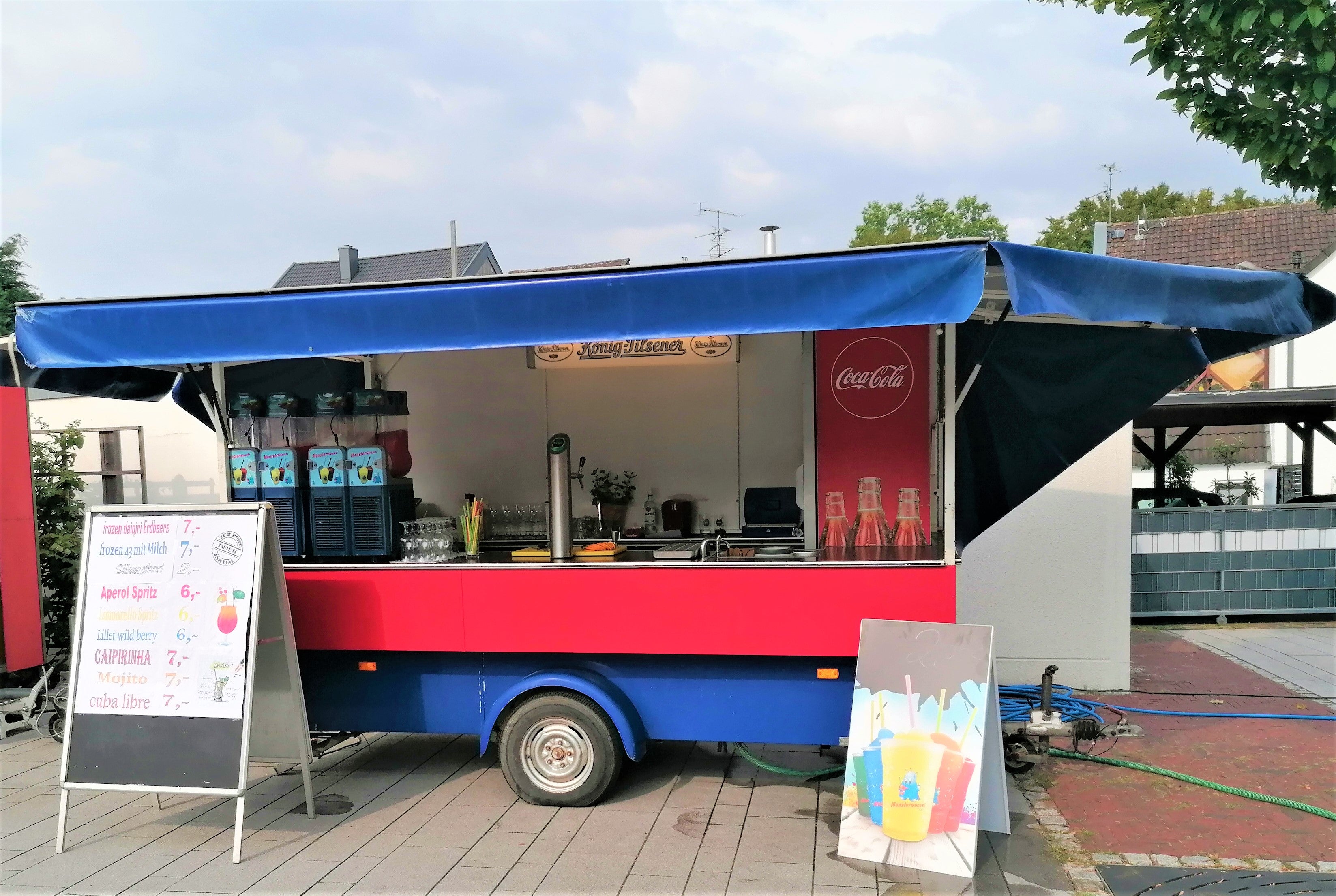 Ausschankwagen mieten – Bierpavillon für Feste & Events
