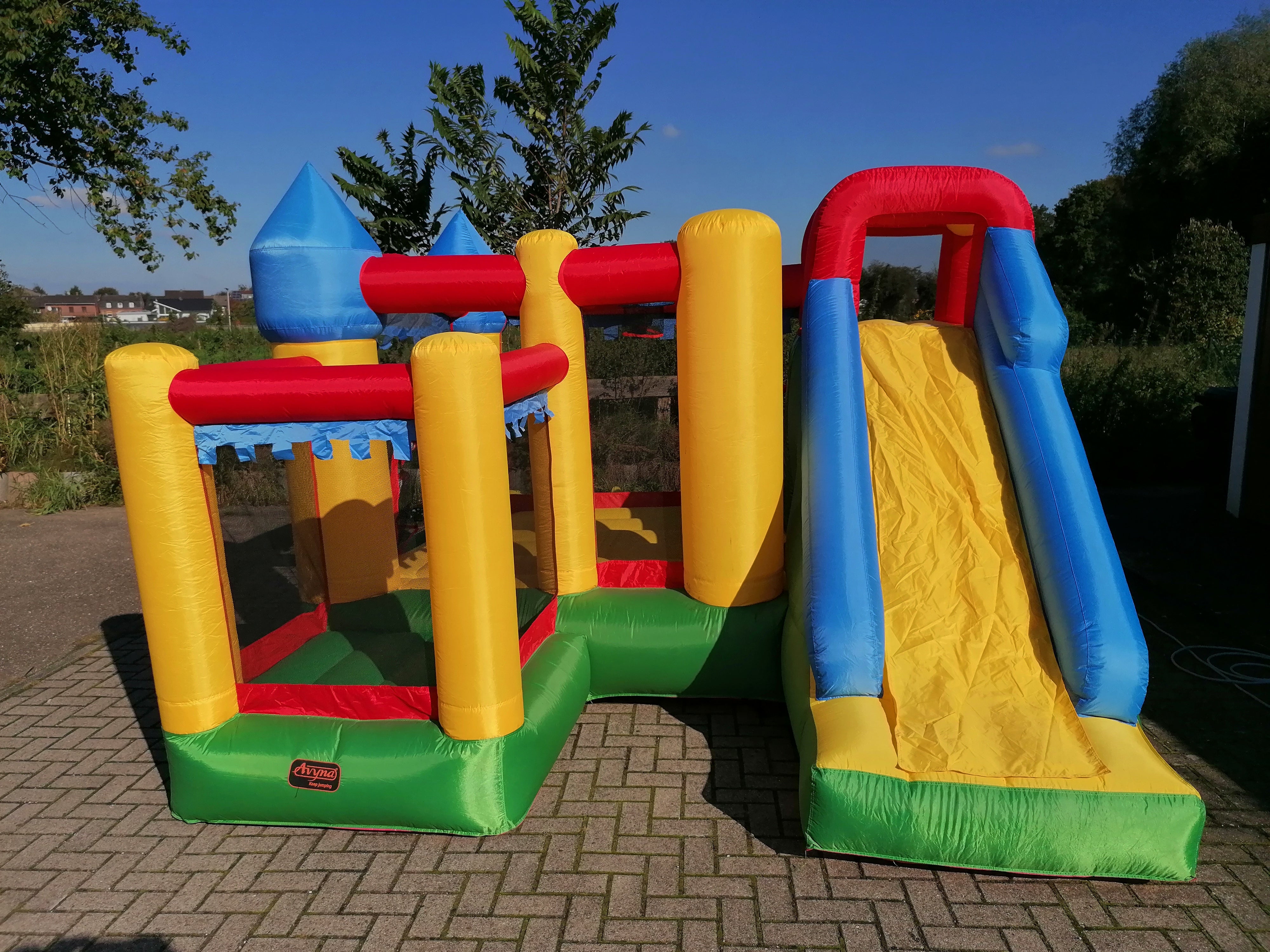 Hüpfburg mieten – Fun Palace mit Rutsche, 3 x 3 m