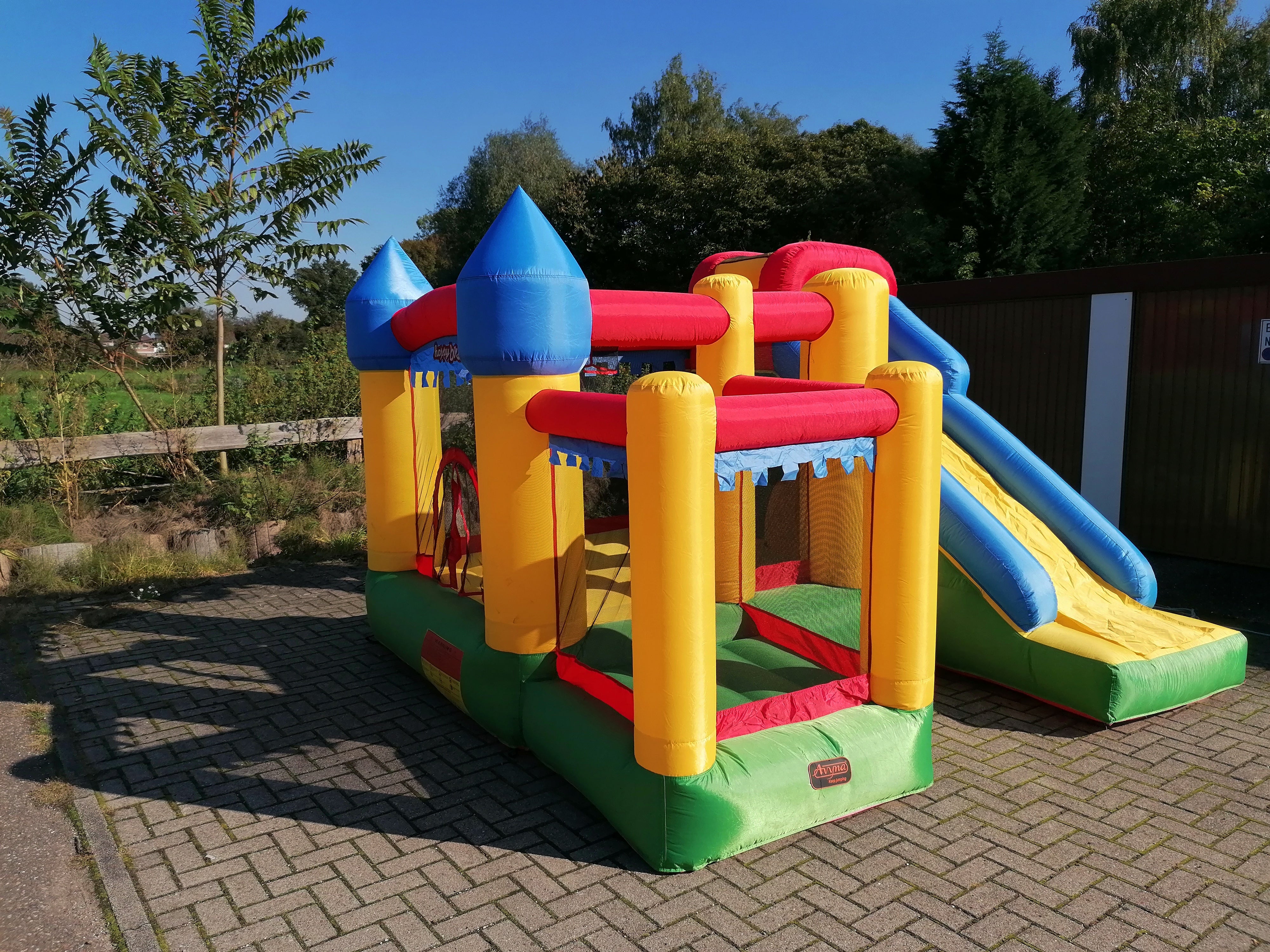 Hüpfburg mieten – Fun Palace mit Rutsche, 3 x 3 m – 3