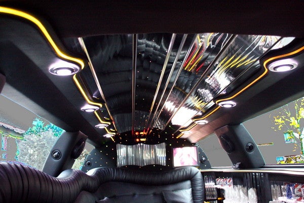 Stretchlimousine mieten - 8,60 m in Weiß mit Tiffany-Ausstattung & Bar – 3