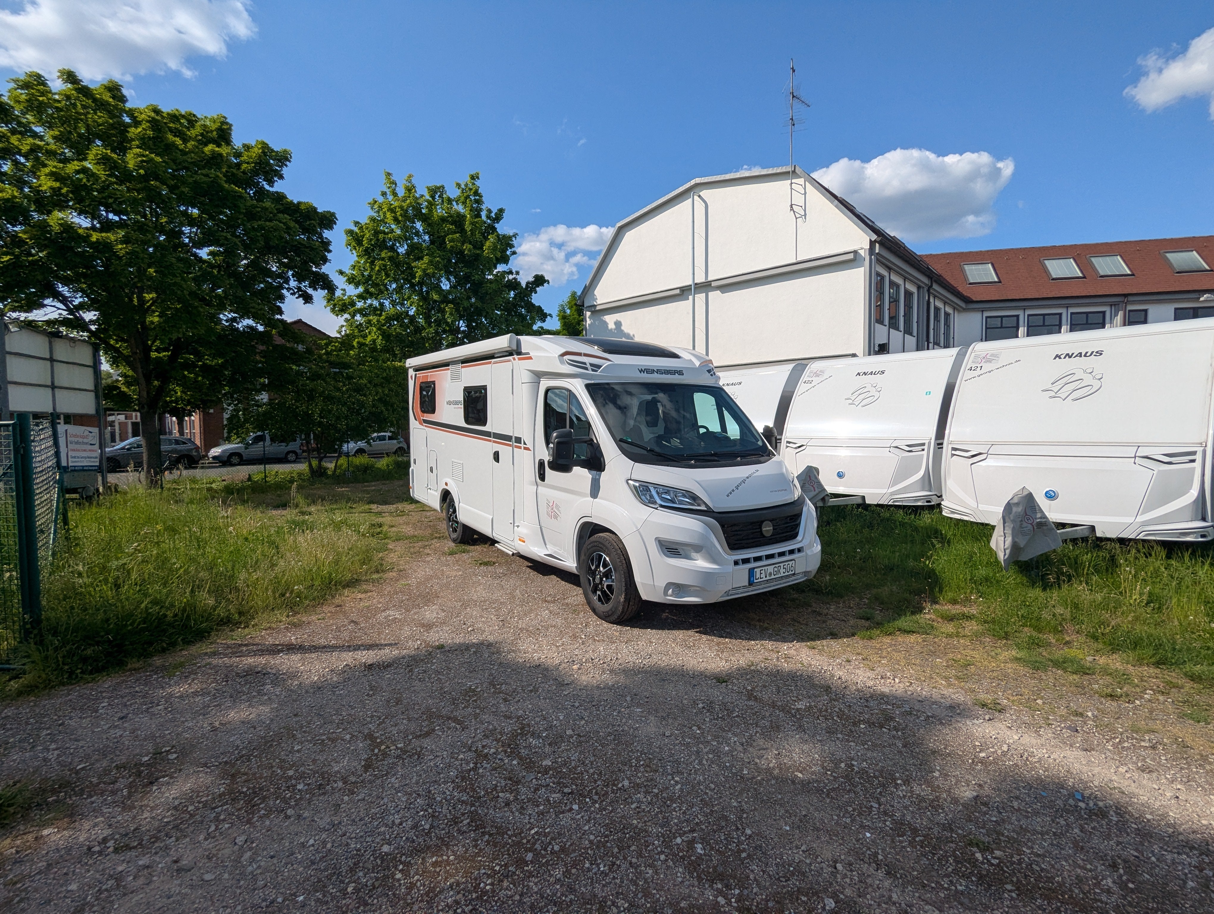 Weinsberg CaraCompact 600 MEG, E-Bike Träger, Längsbetten, TV