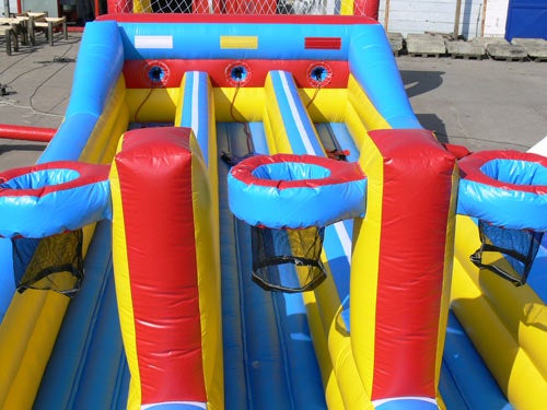 Bungee Run mieten - Bungeerun Eventmodul, 10x4 m, ab 8 Jahren – 4