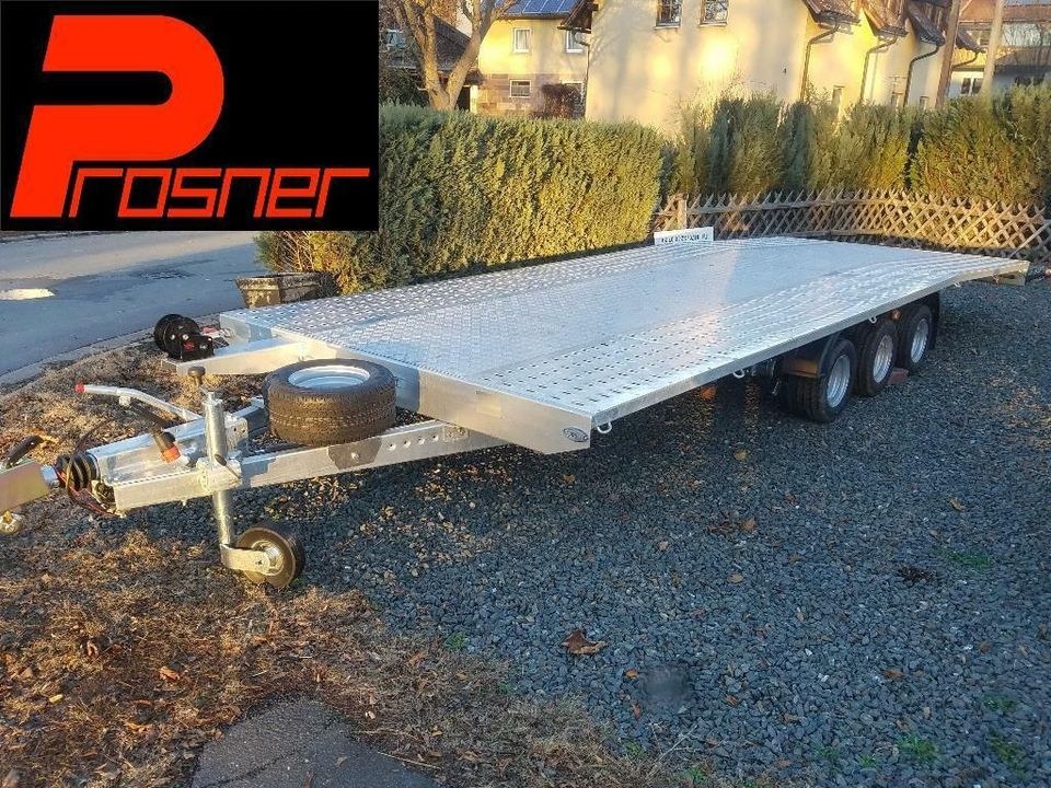 5m Autotransporter Fahrzeugtransporter Anhänger mieten