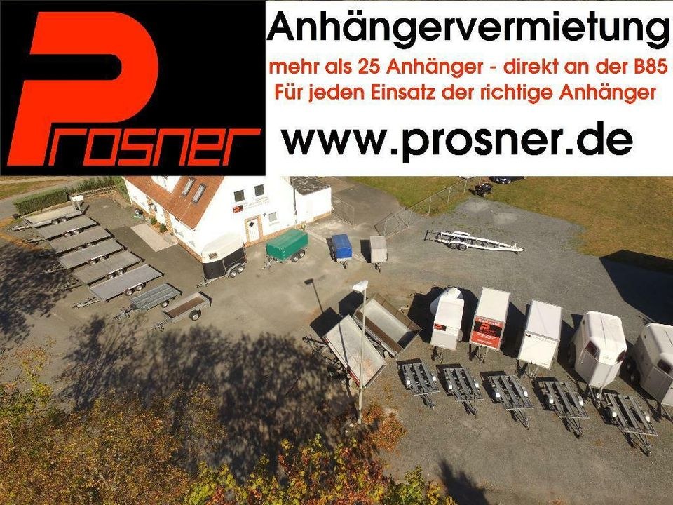 Offener Kastenanhänger 750 KG Quad Rasentraktor mieten – 3