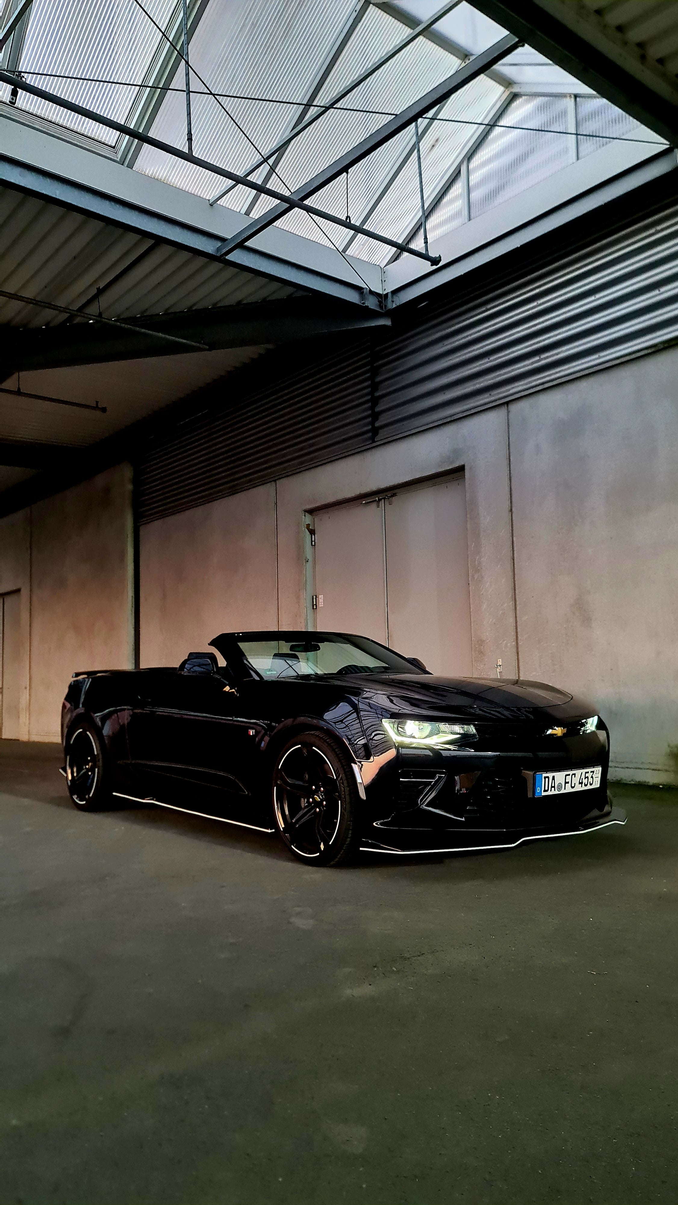 Chevrolet Camaro SS Cabrio mieten - 6.2L V8, 453 PS, schwarz – 2