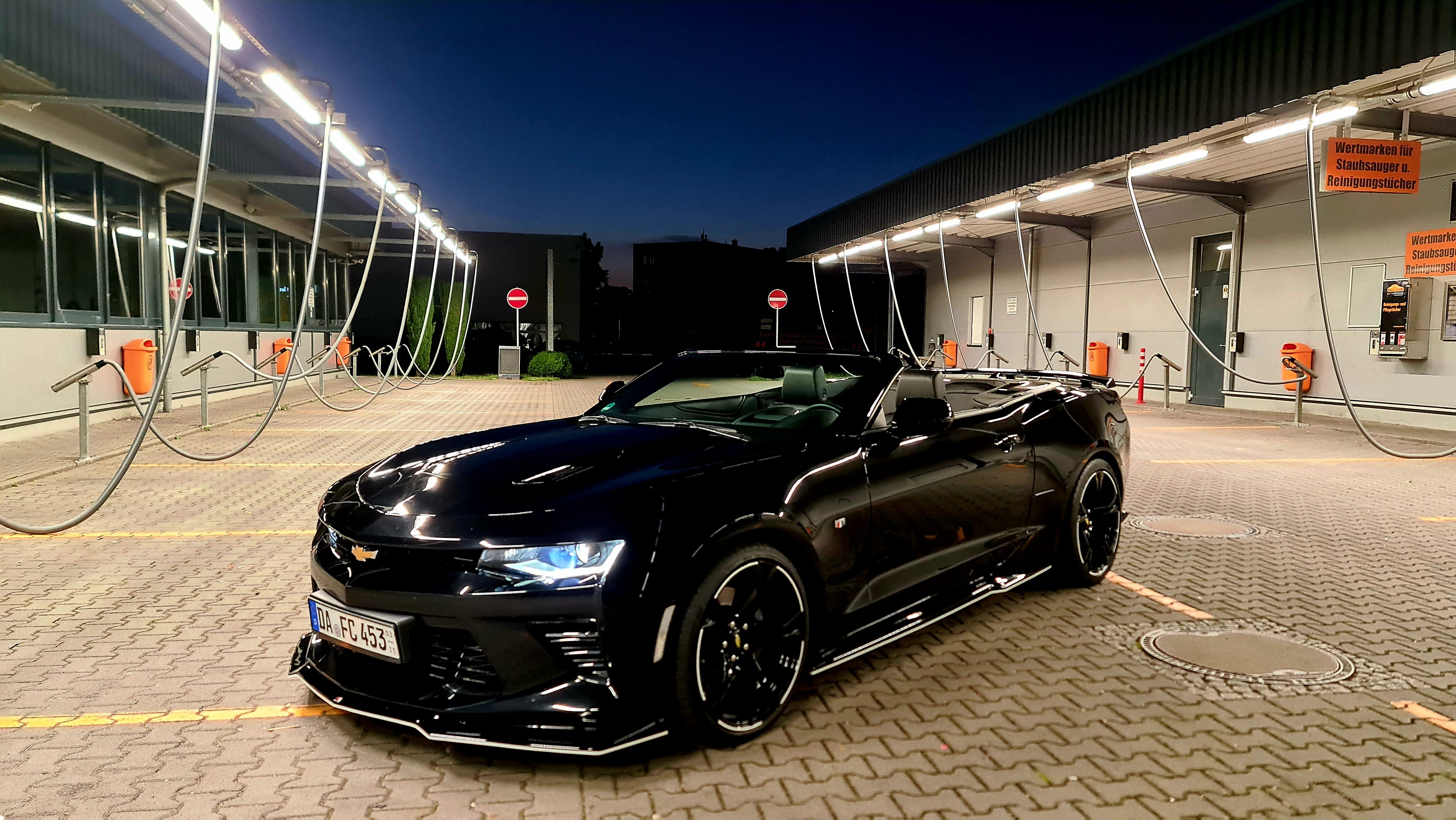 Chevrolet Camaro SS Cabrio mieten - 6.2L V8, 453 PS, schwarz