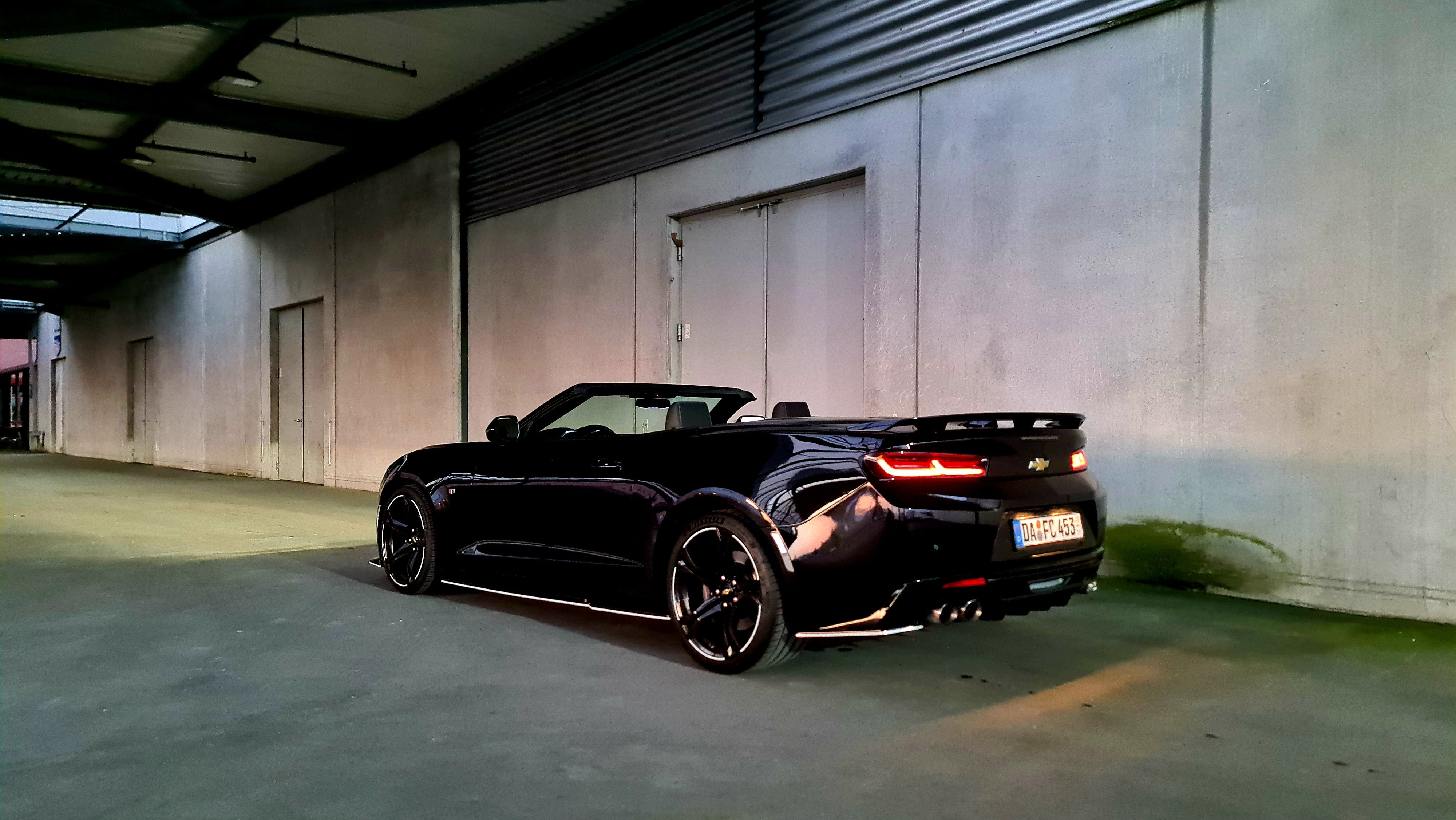 Chevrolet Camaro SS Cabrio mieten - 6.2L V8, 453 PS, schwarz – 4