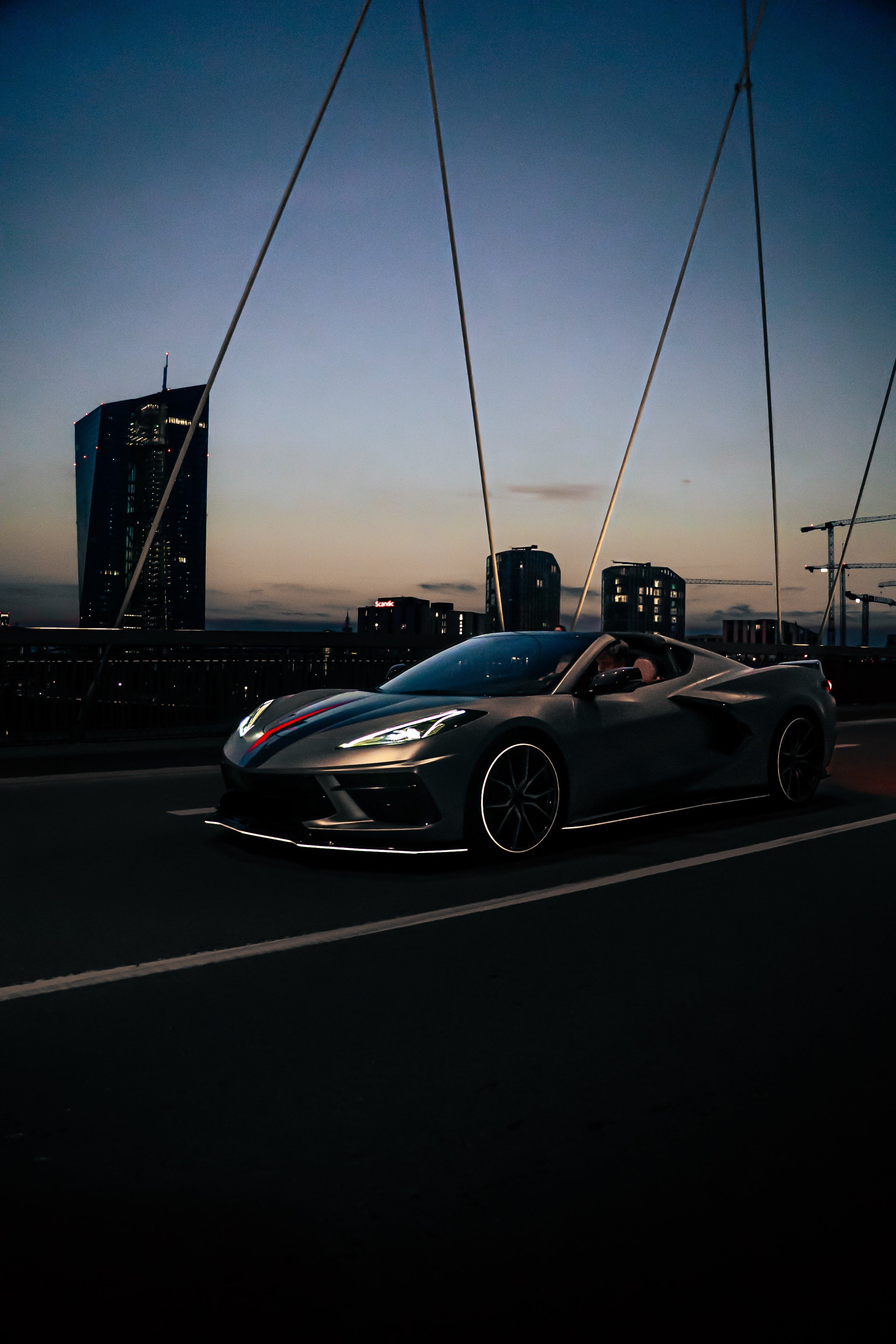 Corvette C8 Stingray Targa mieten - 6.2L V8, 481 PS, Hochzeitsauto – 2