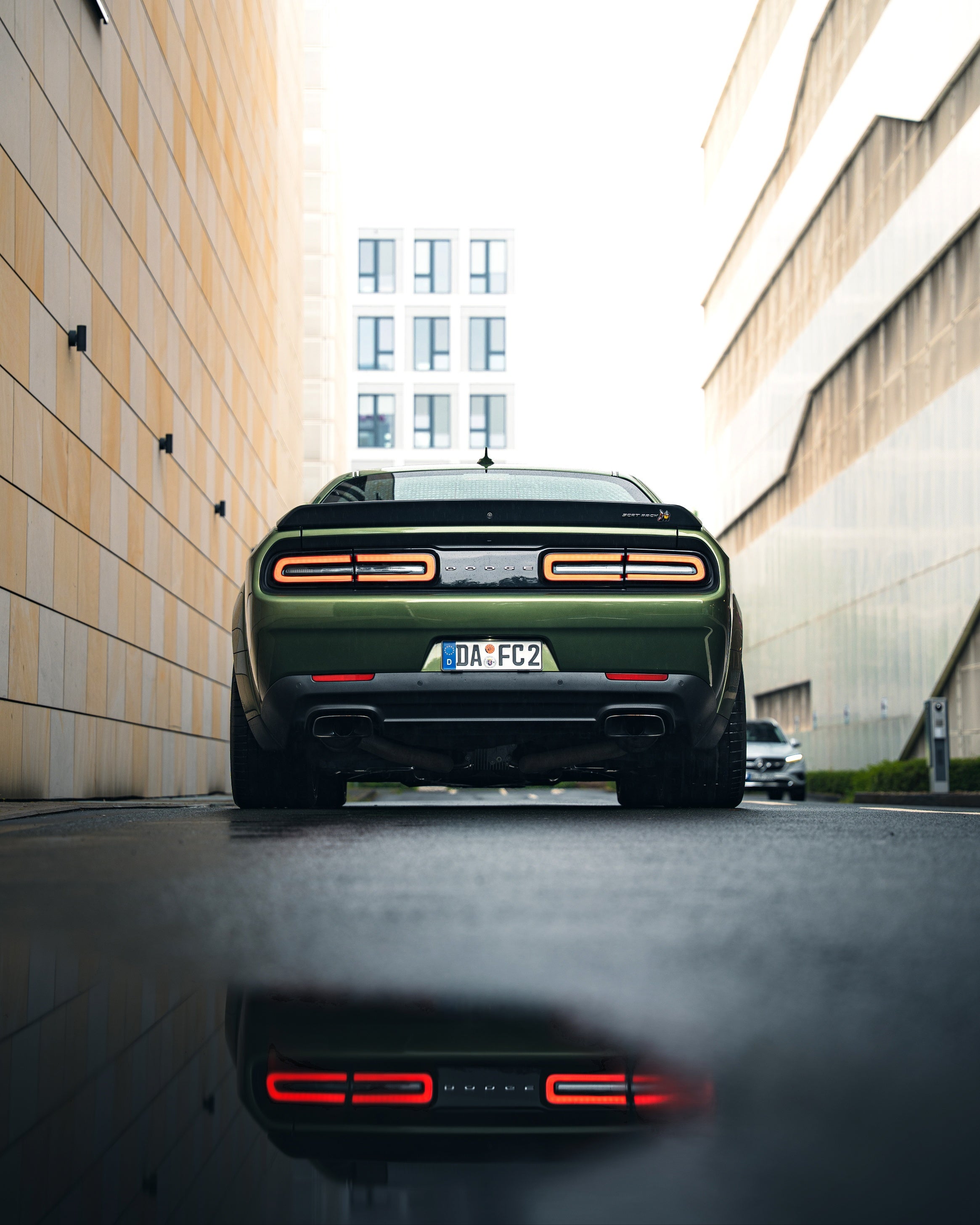 Dodge Challenger SCAT PACK Widebody mieten - 6.4L V8, 492 PS – 2