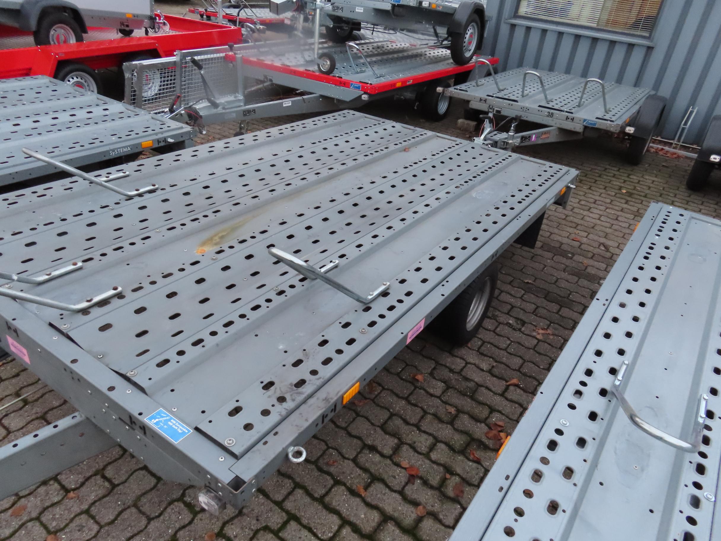 Motorrad Anhänger 1500 KG für1-3 Motorräder Anhänger Mieten PKW Anhänger Autotransport Kofferanhänger Motorrad Anhänger Trailer Planen Anhänger Kipper – 3