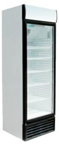 Umluft Flaschenkühlschrank beleuchtet und mit Glastür (H) 210 cm x (B) 65 cm mieten mieten