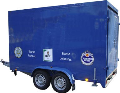 Kühlanhänger Tandemachser 2,7 t, Typ Isopolar HMT 2,6 mieten bei R+N Gastro Event Service
