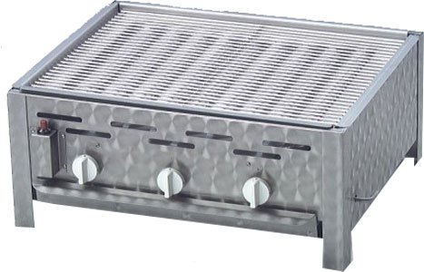 Edelstahl-Gasgrill, 2-flammig mieten bei R+N Gastro Event Service