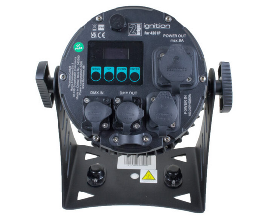 LED Outdoor Strahler RGB mieten – IP65 Scheinwerfer mit Fernbedienung – 3