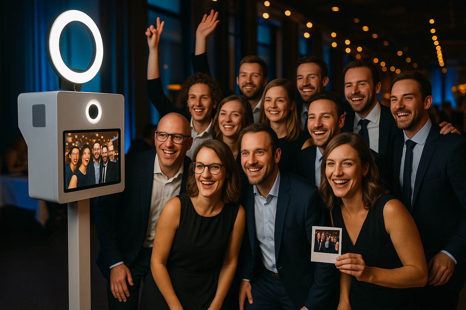 Fotobox mieten mit Sofortdruck – inkl. Requisiten für Hochzeit & Event