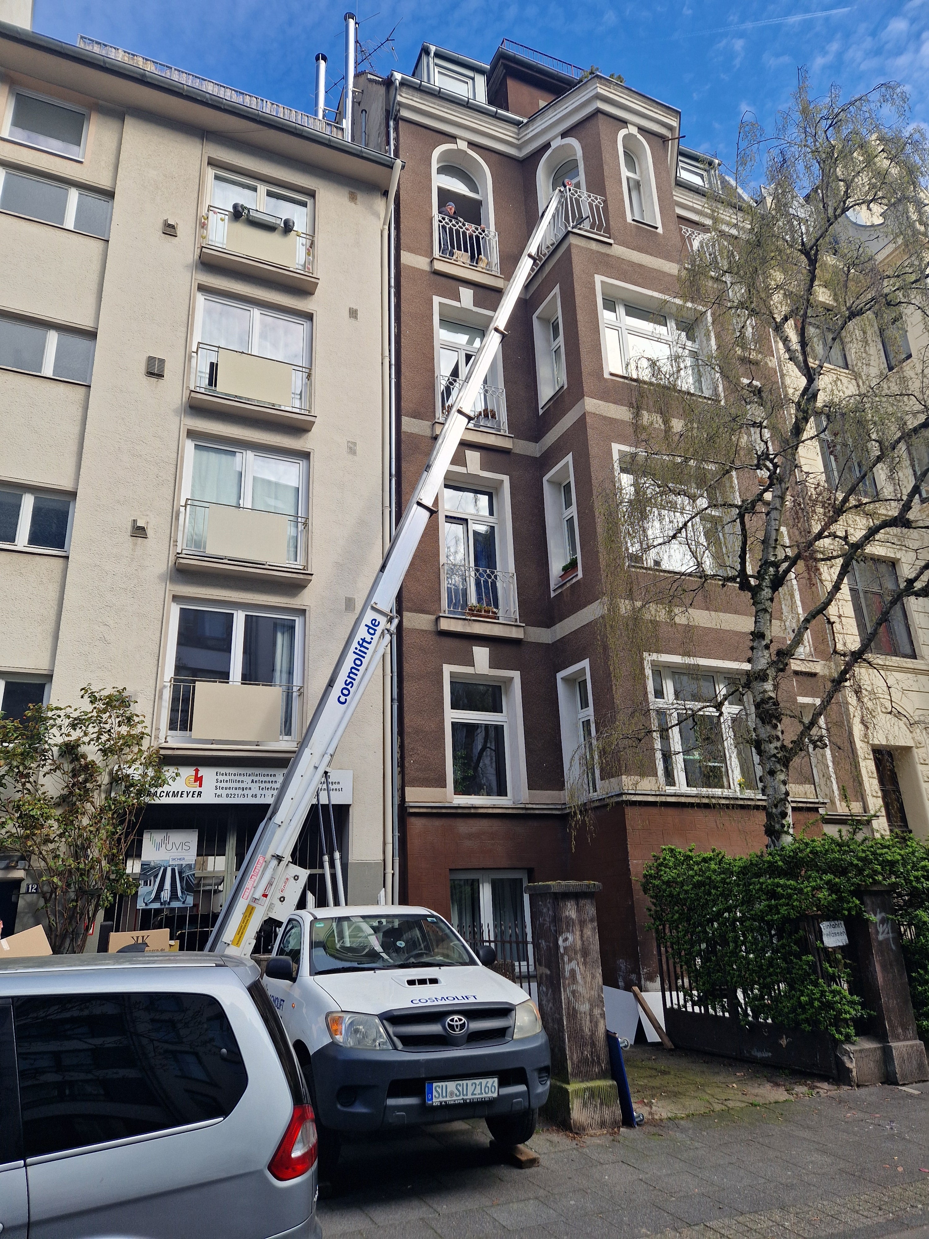 Möbellift / Möbelaufzug mieten – Köln, Bonn, Düsseldorf (GEDA Schrägaufzug) – 4