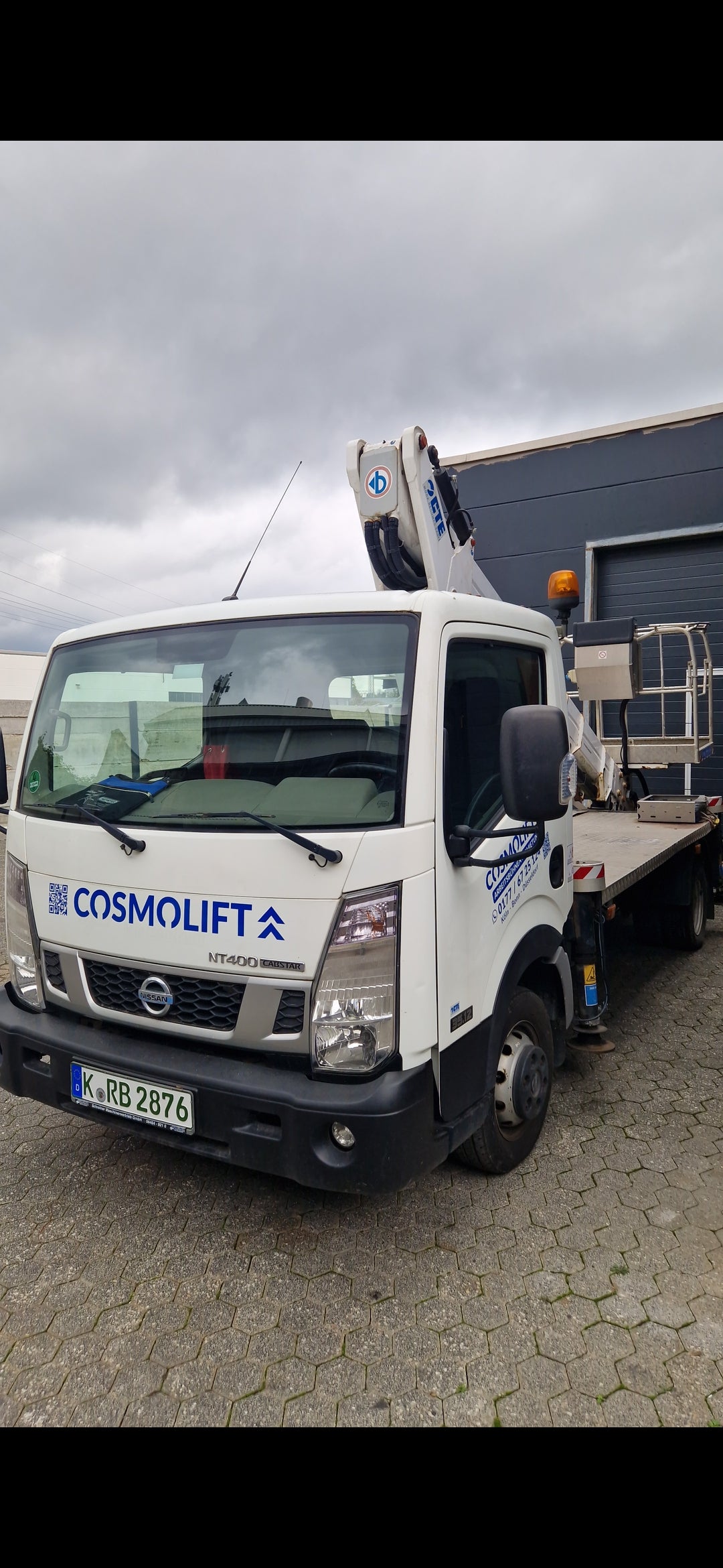LKW-Arbeitsbühne 17 m mieten – Köln, Bonn, Düsseldorf (CTE, Führerschein B)