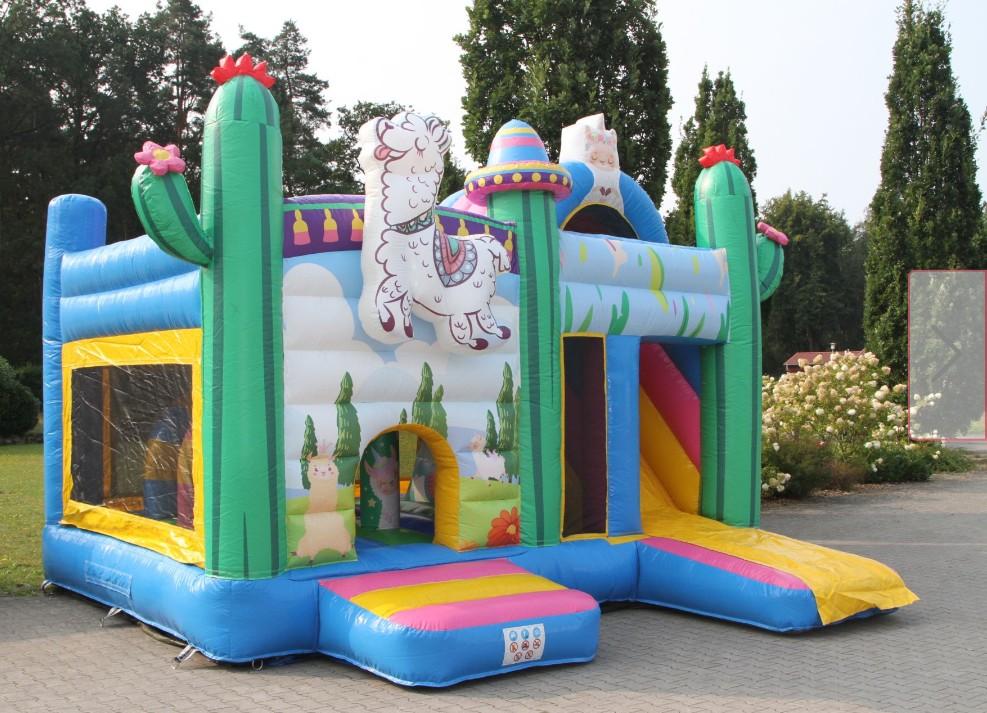 Hüpfburg "Alpaka 2026" Multiplay mieten – Indoor & Outdoor, bis 10 Kinder