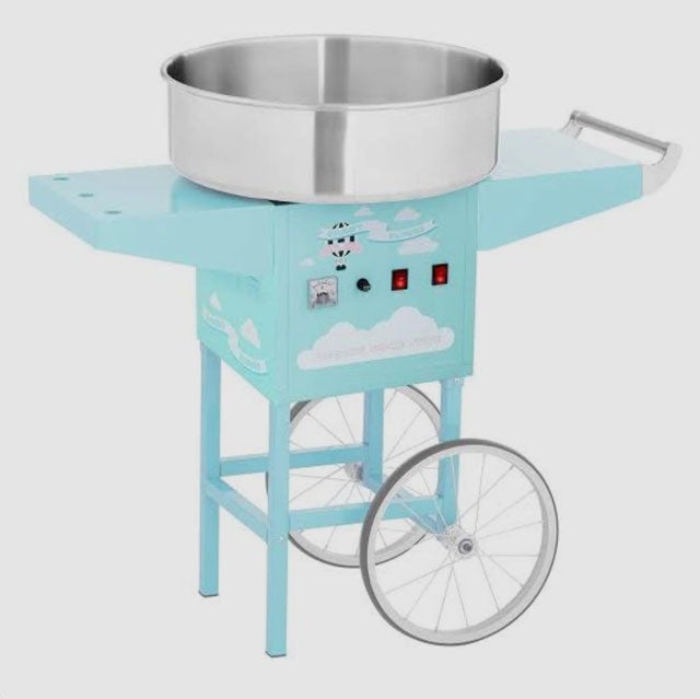Profi-Zuckerwattemaschine mieten – Zuckerwatte, 52 cm Edelstahl