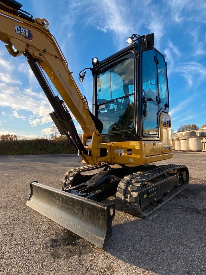 CAT 302.7 CR Minibagger Kompaktbagger mieten bei menzinger – 3