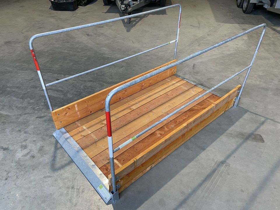Grabenbrücke 2,0 m mit Seitengeländer mieten bei menzinger – 4