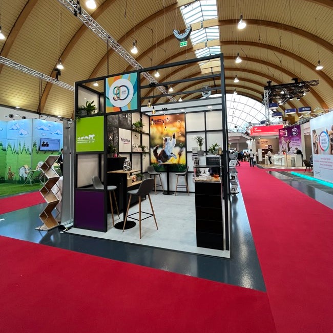 Exhibition Frames mieten | flexibles Messebau-Framesystem | nachhaltiger Messestand – 3
