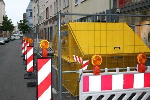 Bauzaun mieten – Mobilzaun / Baustellenzaun 3,5 m, feuerverzinkt – 2