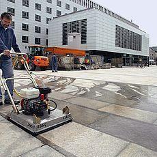 Pflasterreiniger Probst EASYCLEAN mieten – netzunabhängig, 150 bar, Honda-Motor