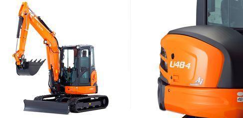 Minibagger mieten – Kubota U48-4, 4,8 t Kompaktbagger