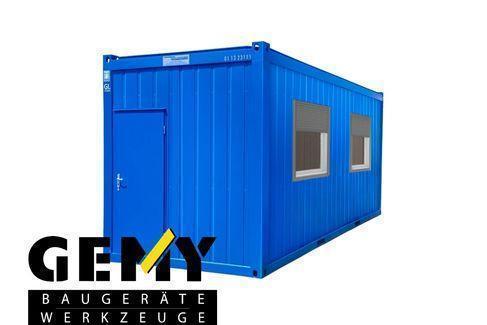 Bürocontainer 20' mieten – mit oder ohne Einrichtung