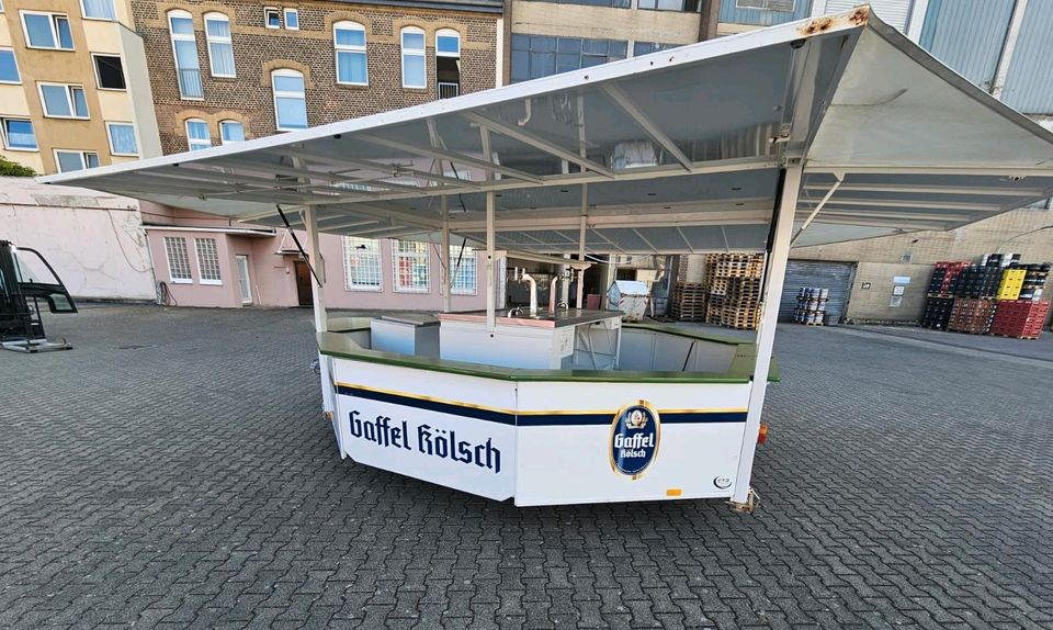 Ausschankwagen / Schankwagen mieten – 4 Zapfsäulen, inkl. Reinigung – 2
