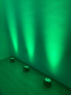 Partybeleuchtung & Spotlights mieten – akkubetrieben, inkl. Reinigung – 3