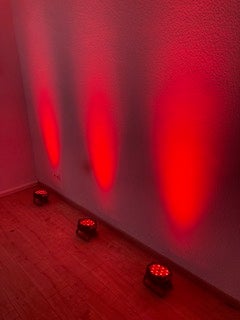 Partybeleuchtung & Spotlights mieten – akkubetrieben, inkl. Reinigung – 2