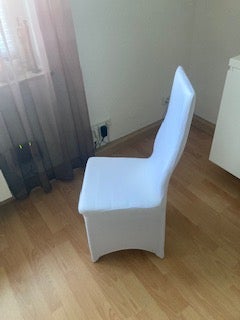 Polsterstühle / Bankettstühle weiß inkl. Husse mieten – 4