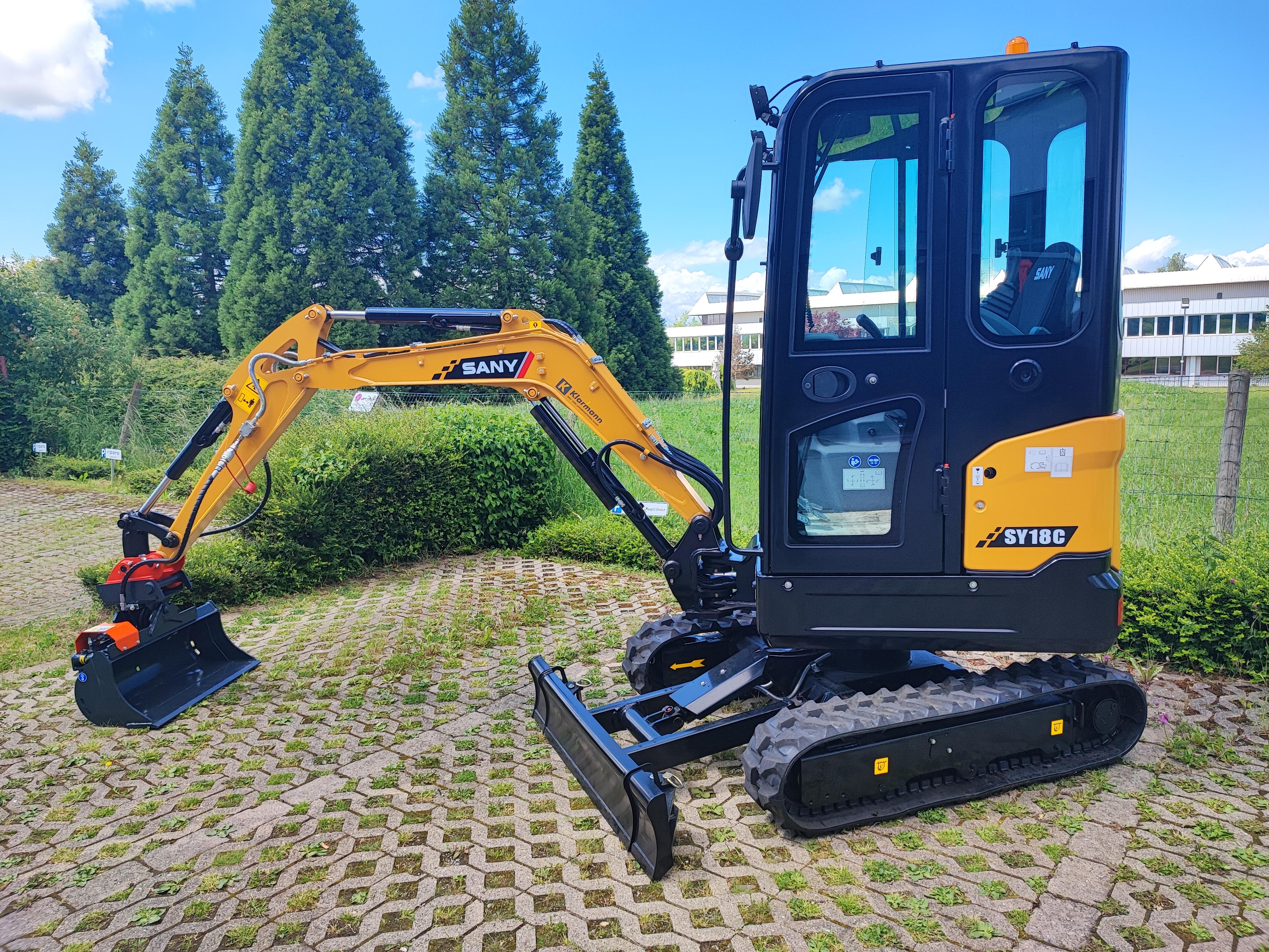Minibagger SANY SY18C mieten - wendig & kraftvoll, inkl. Versicherung – 3