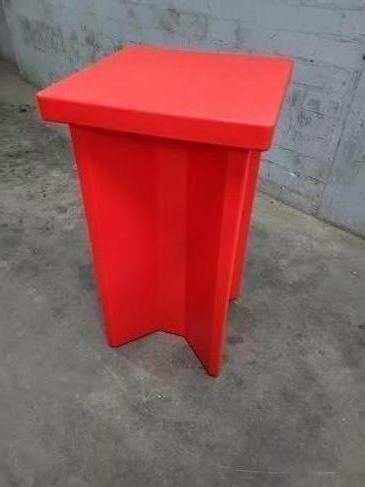 Stehtisch "SLIDE X2" mieten – rot, optional beleuchtet – 3